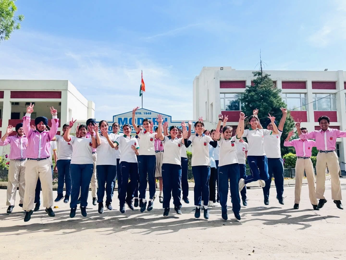 Modern School, Patiala, Excels in Class X Results at Modern Senior Secondary School, Patiala